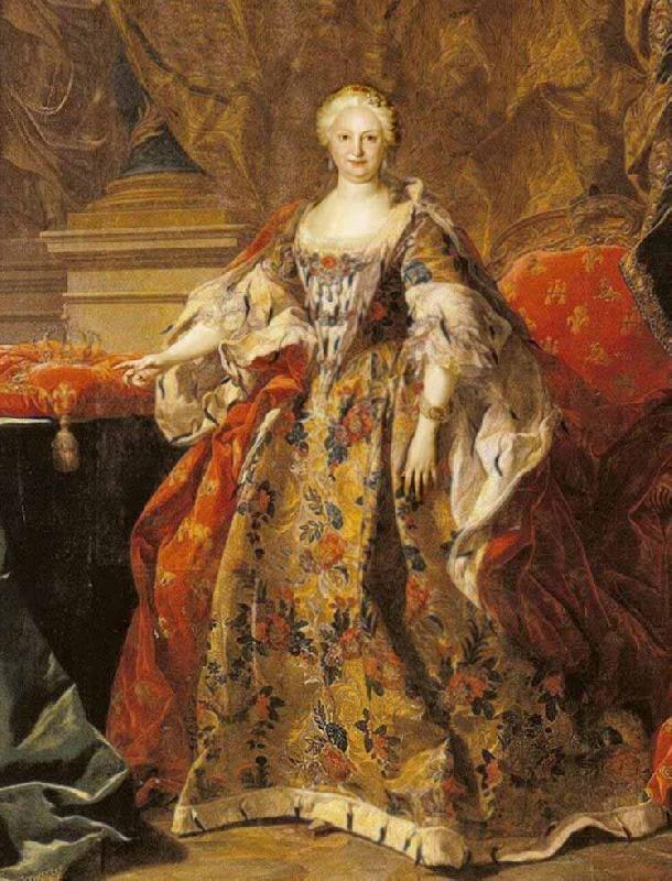 Louis Michel van Loo Portrait of Elisabeth Farnese oil painting image